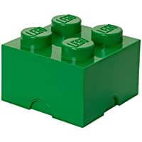 Los mejores  - Lego 40031734 - Caja de almacenamiento para bloques de construcción color verde parchís